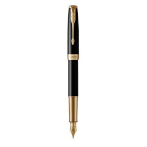 Перьевая ручка Parker Sonnet Laque Black GT 18K