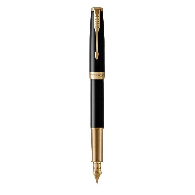 Перьевая ручка parker sonnet laque black gt 18k Перьевая ручка Parker Sonnet Laque Black GT 18K