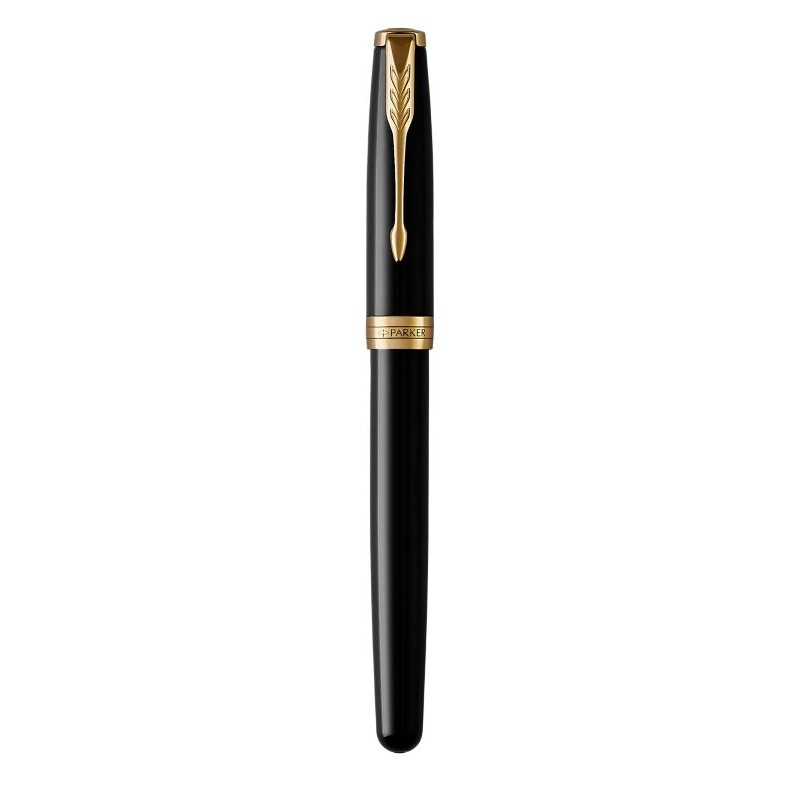 Перьевая ручка parker sonnet laque black gt 18k Перьевая ручка Parker Sonnet Laque Black GT 18K