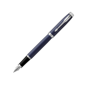 Перьевая ручка Parker IM Metal Matte Blue CT
