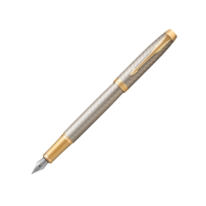 Перьевая ручка Parker IM Premium Warm Silver GT