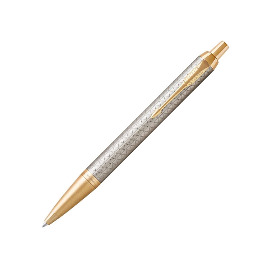 Шариковая ручка parker im premium warm silver gt Шариковая ручка Parker IM Premium Warm Silver GT