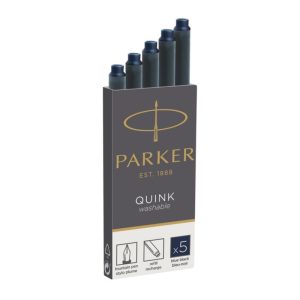 Картриджи 5 шт для перьевых ручек Parker (тёмно-синие)