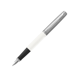 Ручка перьевая Parker Jotter Originals White Chrome CT