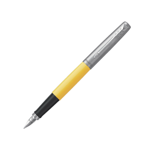 Ручка перьевая Parker Jotter Originals Yellow Chrome CT