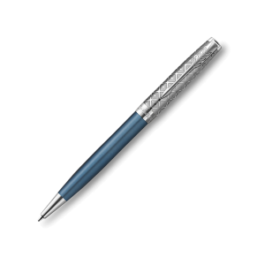 Ручка шариковая Parker Sonnet Premium Metal Blue CT