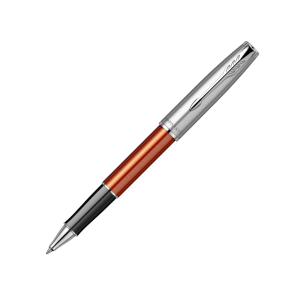 Ручка-роллер Parker Sonnet Sand Blasted Metal&Orange Lacquer