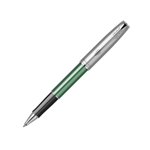 Ручка-роллер Parker Sonnet Sand Blasted Metal&Green Lacquer