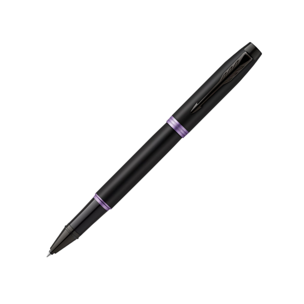 Ручка роллер parker im vibrant rings flame amethyst purple Ручка роллер Parker IM Vibrant Rings Flame Amethyst Purple