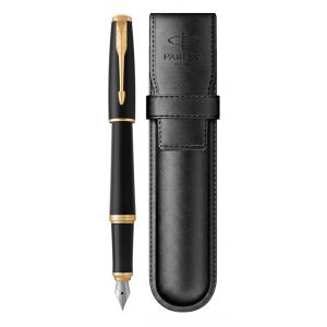 Набор Parker Urban Black GT (перьевая ручка + чехол)